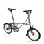 Brompton P Line Urban 4-Speed in Storm Grey